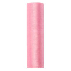 Organza růžová světlá 16 cm